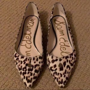 Sam Edelman Leopard Print Flats